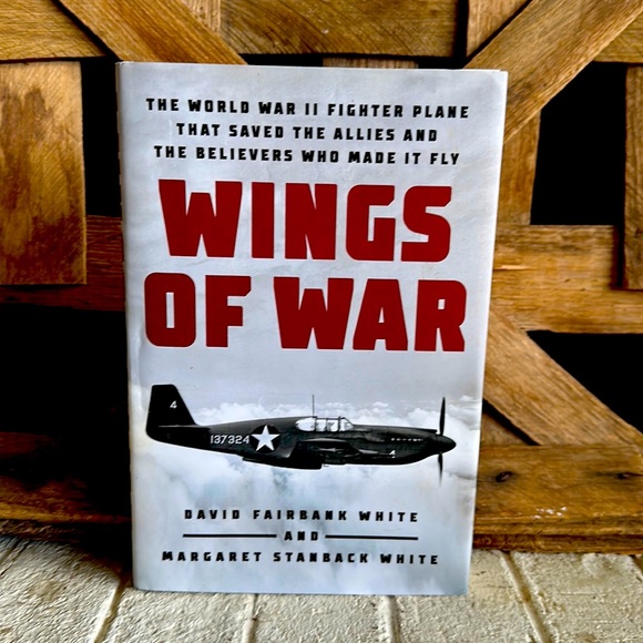 Wings Of War, World War II Fighter Plane that saved….book, White (#38) - Picture 1 of 7